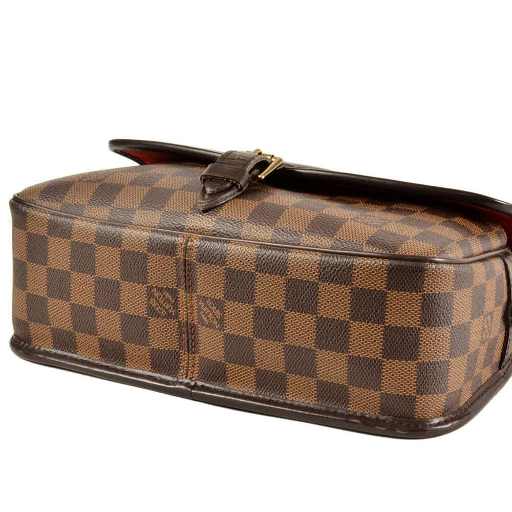 LOUIS VUITTON Authentic Brown Damier Shoulder Bag - Picture 4 of 9